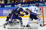 Photo hockey match Grenoble  - Angers  le 22/02/2011