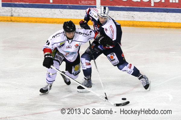 Photo hockey match Grenoble  - Caen 