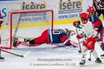 Photo hockey match Grenoble  - Cergy-Pontoise le 24/03/2022