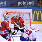 Photo hockey match Grenoble  - France U20 le 05/10/2010