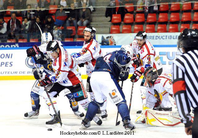 Photo hockey match Grenoble  - Morzine-Avoriaz