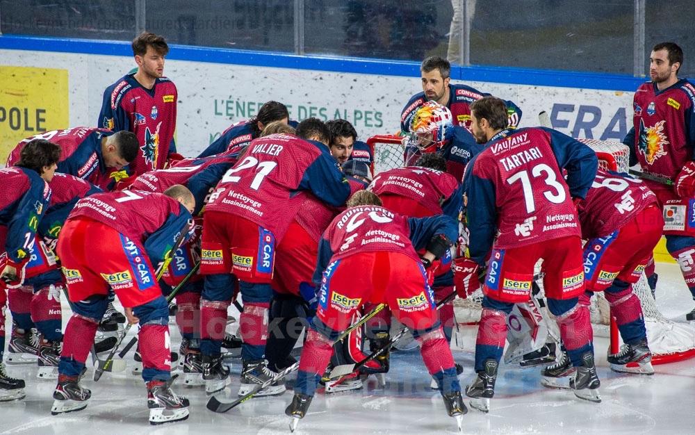 Photo hockey match Grenoble  - Nice