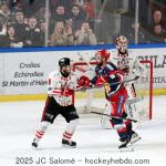 Photo hockey match Grenoble  - Nice le 28/02/2025