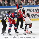 Photo hockey match Grenoble  - Nice le 28/02/2025
