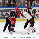 Photo hockey match Grenoble  - Nice le 28/02/2025