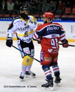 Photo hockey match Grenoble  - Rouen le 27/09/2016