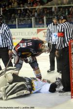 Photo hockey match Grenoble  - Rouen le 25/10/2008