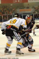 Photo hockey match Grenoble  - Rouen le 25/10/2008