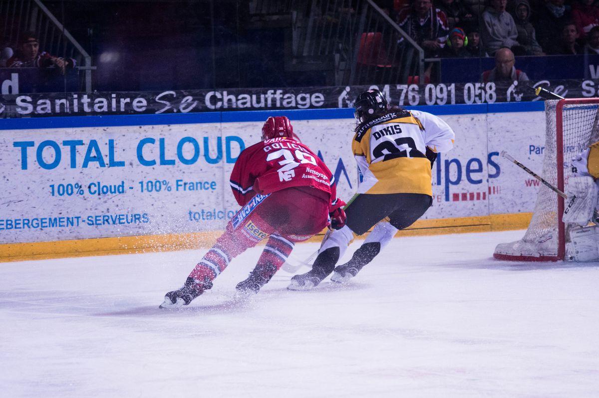 Photo hockey match Grenoble  - Strasbourg 