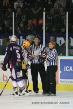 Photo hockey match Grenoble  - Strasbourg  le 03/03/2009