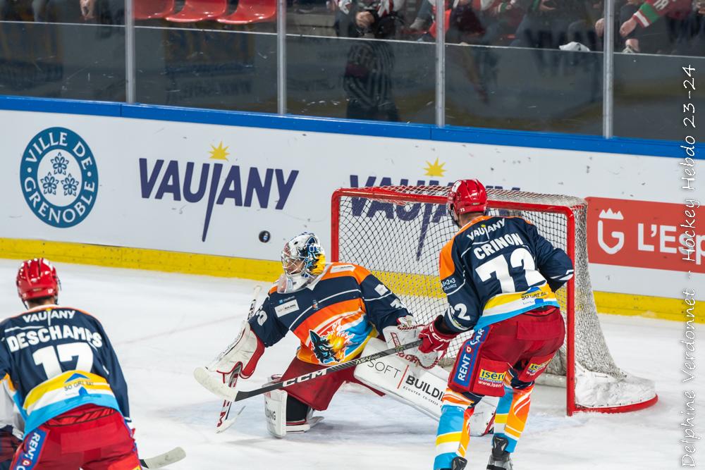 Photo hockey match Grenoble  - Zemgale 