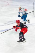 Photo hockey match Grenoble  - Zug le 30/08/2025