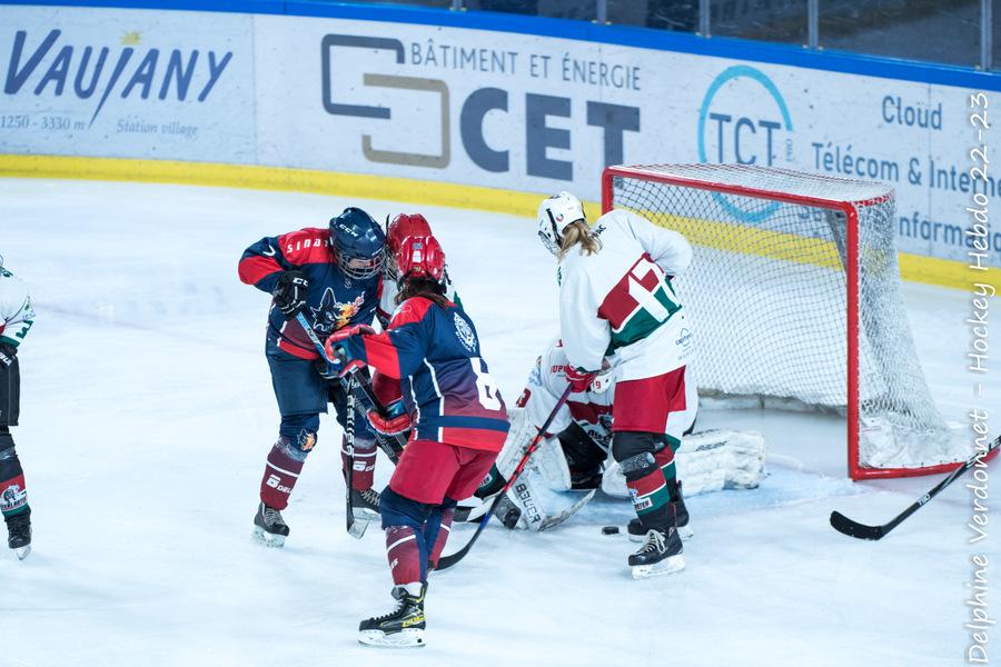 Photo hockey match Grenoble / Fminin - Bordeaux - Anglet / Fminin