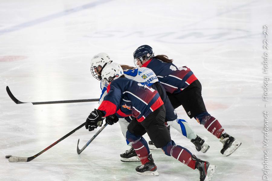 Photo hockey match Grenoble / Fminin - PACA