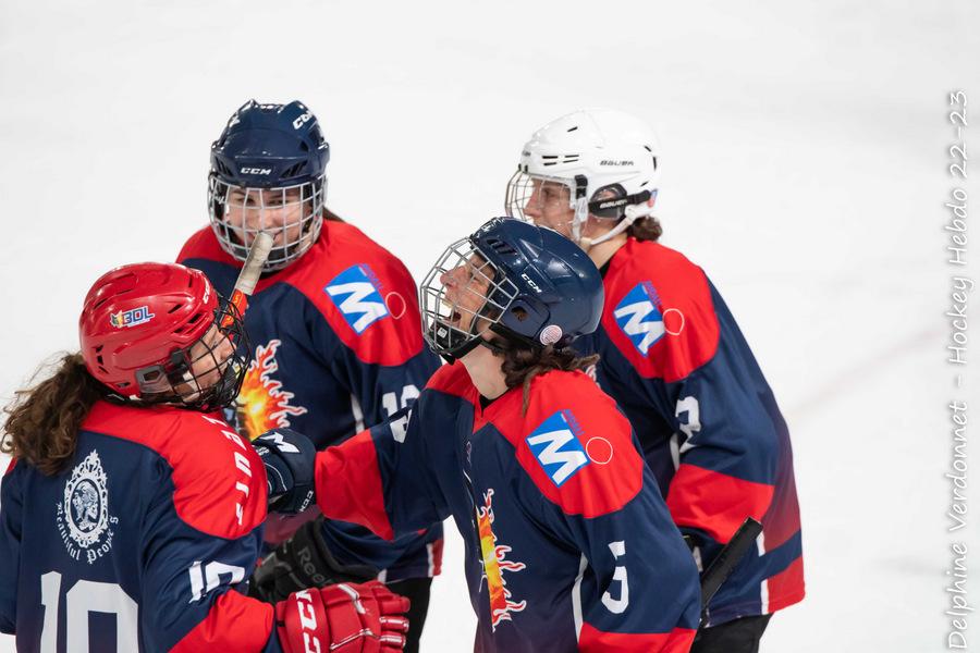 Photo hockey match Grenoble / Fminin - PACA
