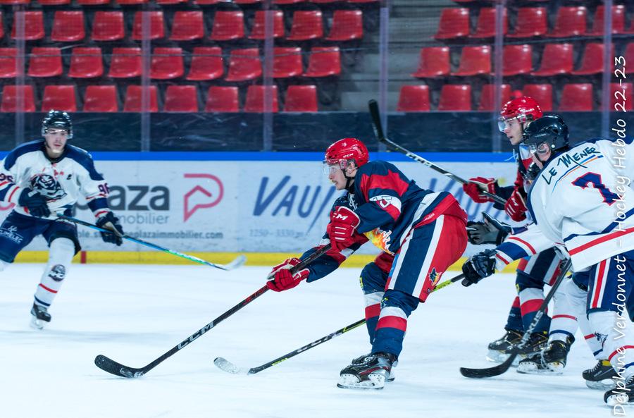 Photo hockey match Grenoble U20 - Angers U20