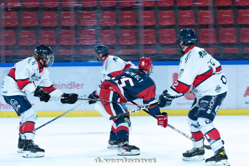 Photo hockey match Grenoble U20 - Caen U20