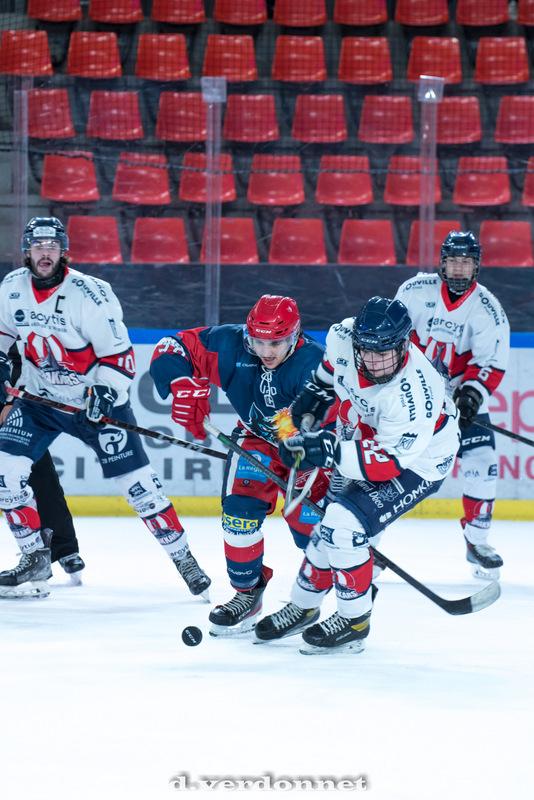 Photo hockey match Grenoble U20 - Caen U20