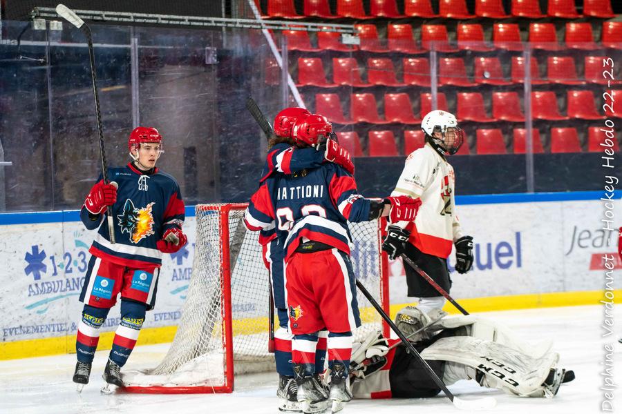 Photo hockey match Grenoble U20 - HC74