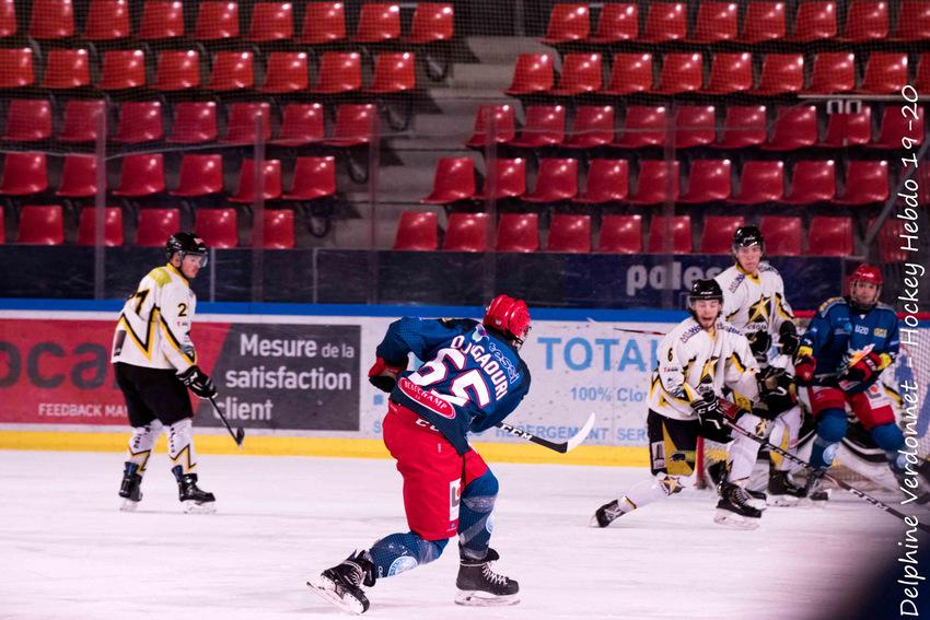 Photo hockey match Grenoble U20 - Strasbourg U20