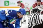 Photo hockey match Italy - Latvia le 26/08/2021