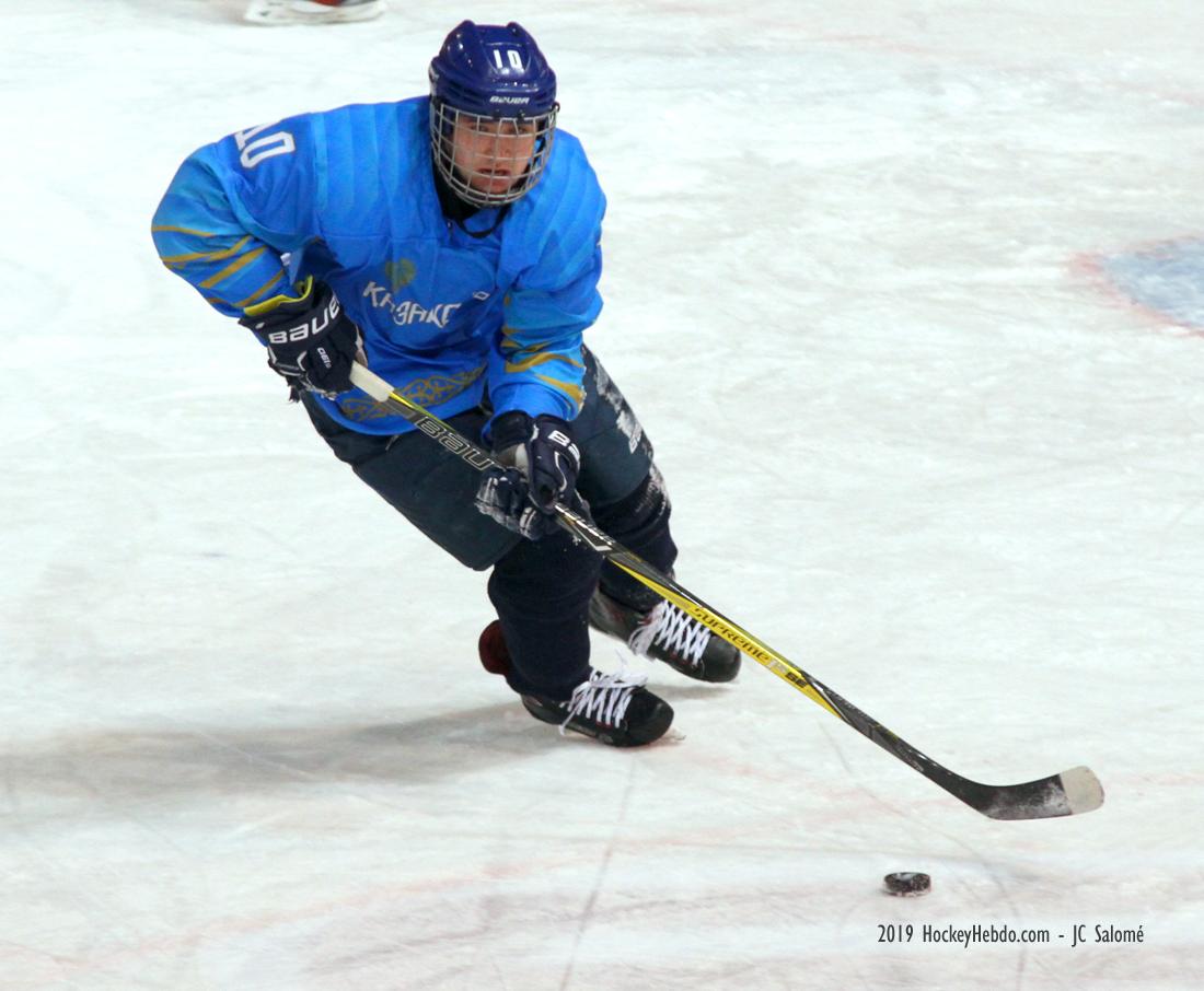 Photo hockey match Kazakhstan - Germany