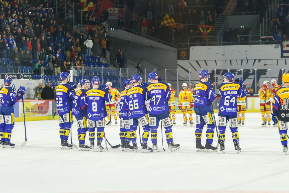 Photo hockey match Kloten - Bienne