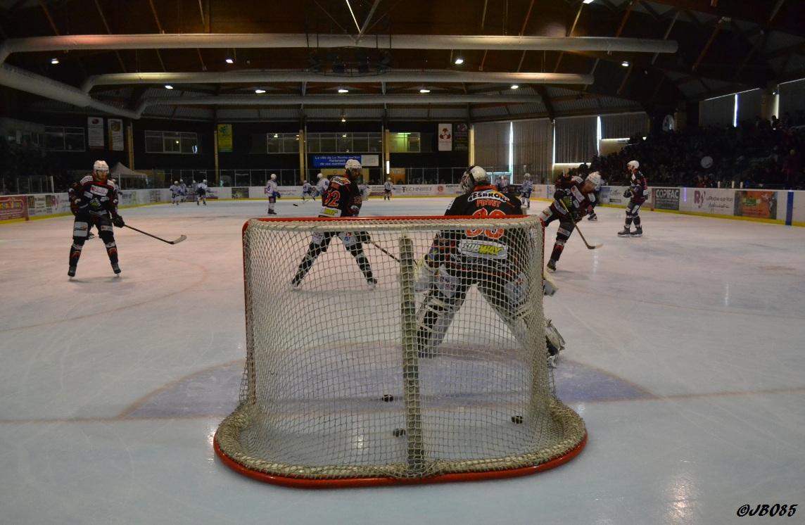Photo hockey match La Roche-sur-Yon - Courchevel-Mribel-Pralognan
