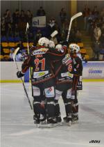 Photo hockey match La Roche-sur-Yon - Villard-de-Lans le 11/10/2014