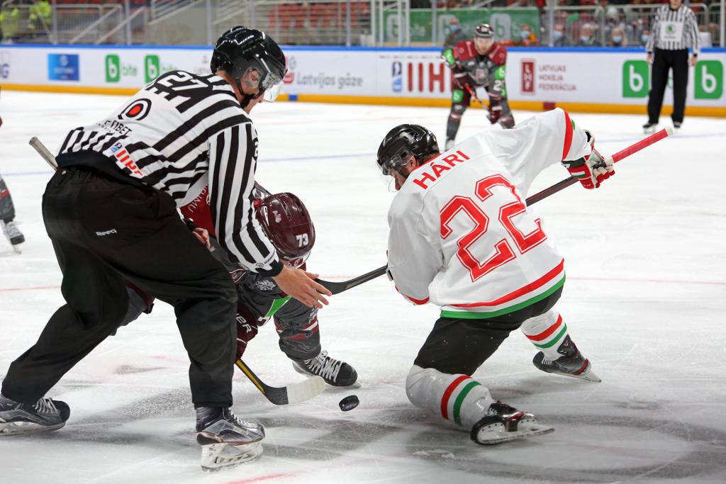 Photo hockey match Latvia - Hungary