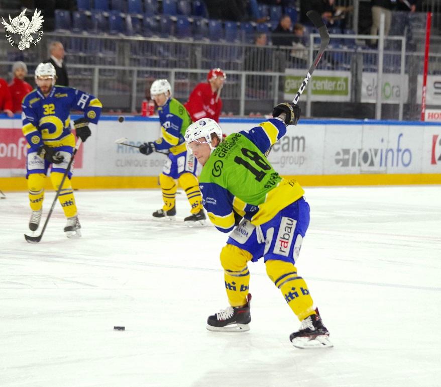 Photo hockey match Lausanne - Davos