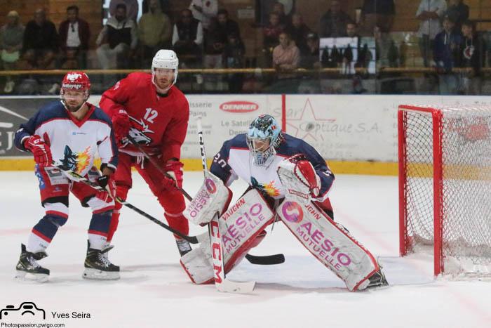 Photo hockey match Lausanne - Grenoble 