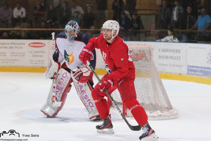 Photo hockey match Lausanne - Grenoble 