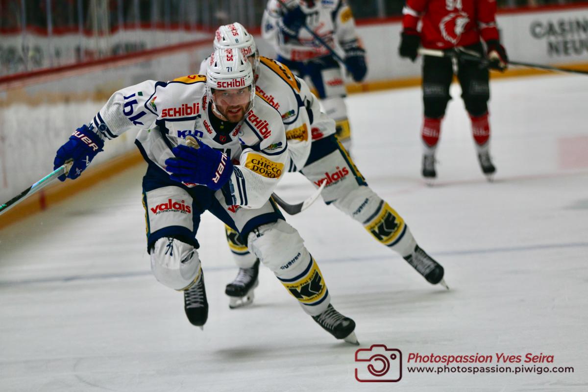 Photo hockey match Lausanne - Kloten