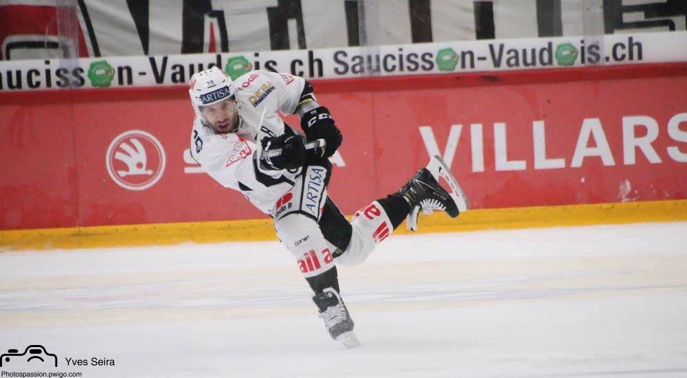 Photo hockey match Lausanne - Lugano