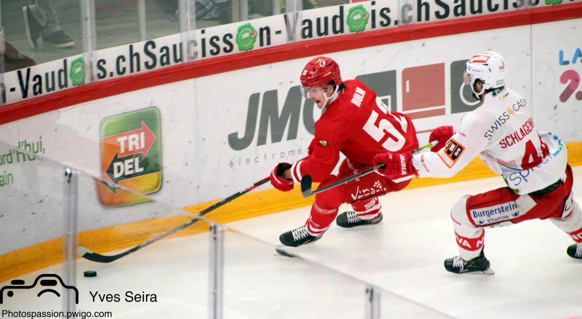 Photo hockey match Lausanne - Rapperswil-Jona