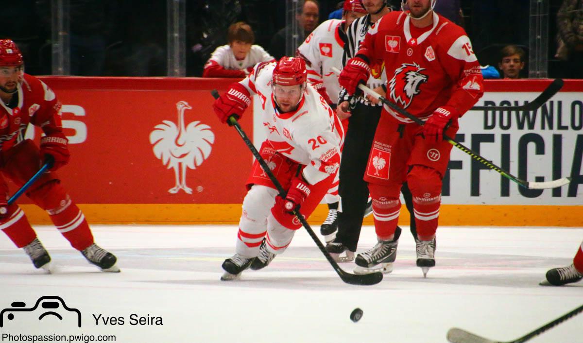 Photo hockey match Lausanne - Trinec
