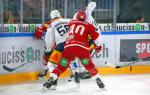 Photo hockey match Lausanne - Zug le 30/09/2018