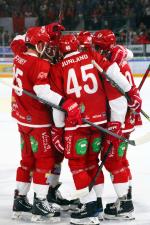 Photo hockey match Lausanne - Zug le 30/09/2018