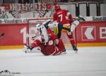 Photo hockey match Lausanne - Zug le 26/10/2021