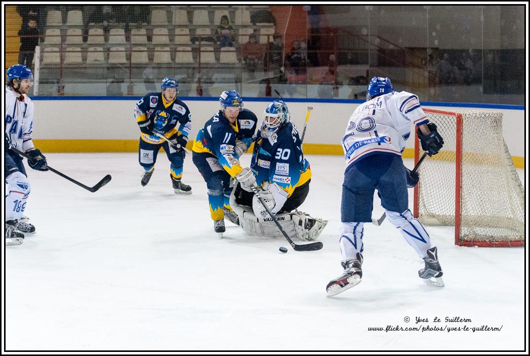 Photo hockey match Limoges - Paris (FV)