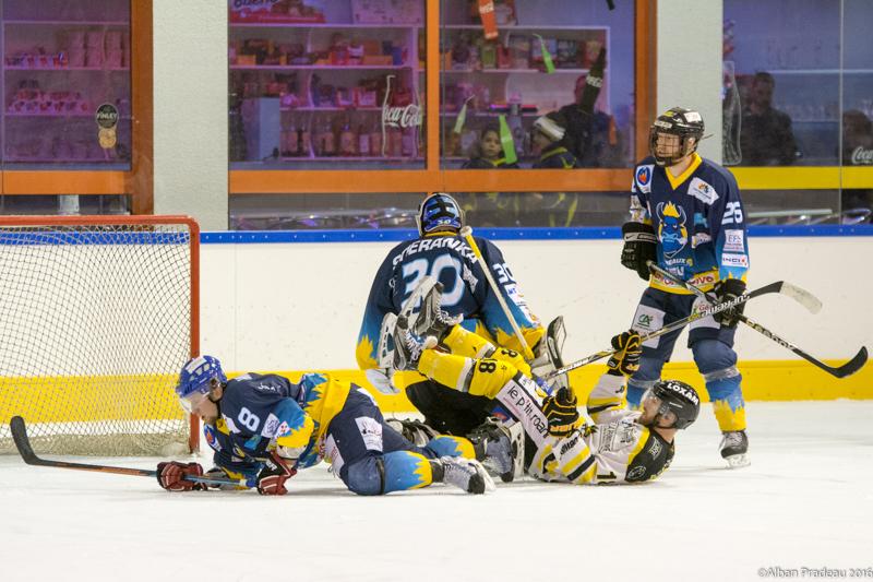 Photo hockey match Limoges - Roanne
