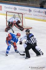 Photo hockey match Lyon - Amiens  le 27/01/2017
