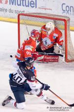 Photo hockey match Lyon - Angers  le 29/11/2014