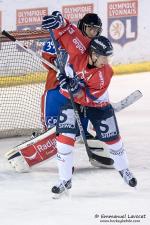 Photo hockey match Lyon - Angers  le 23/12/2016