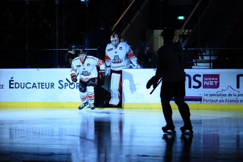 Photo hockey match Lyon - Bordeaux
