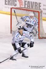 Photo hockey match Lyon - Brest  le 16/01/2015