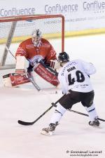 Photo hockey match Lyon - Brest  le 29/01/2016