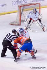 Photo hockey match Lyon - Caen  le 28/12/2014