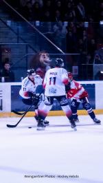 Photo hockey match Lyon - Caen  le 02/12/2025